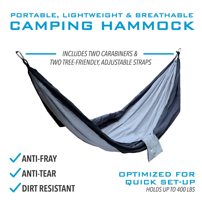 Portable, Lightweight & Breathable Camping Hammock