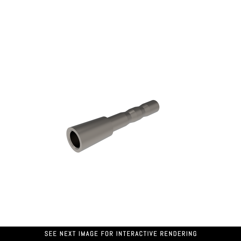 204 Titanium Half Out Insert