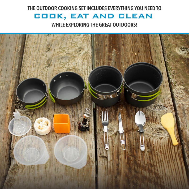 Ultra Compact & Portable Outdoor Cooking Set