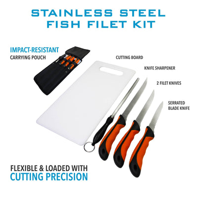 Stainless Steel Fish Filet Kit