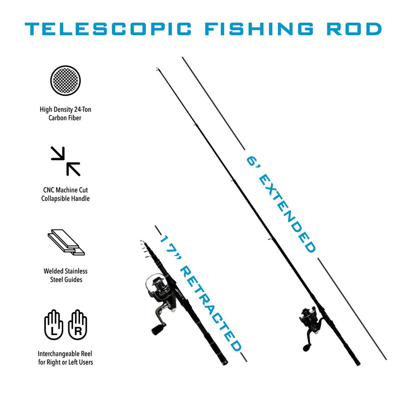 Telescopic Fishing Pole – Elite Archery